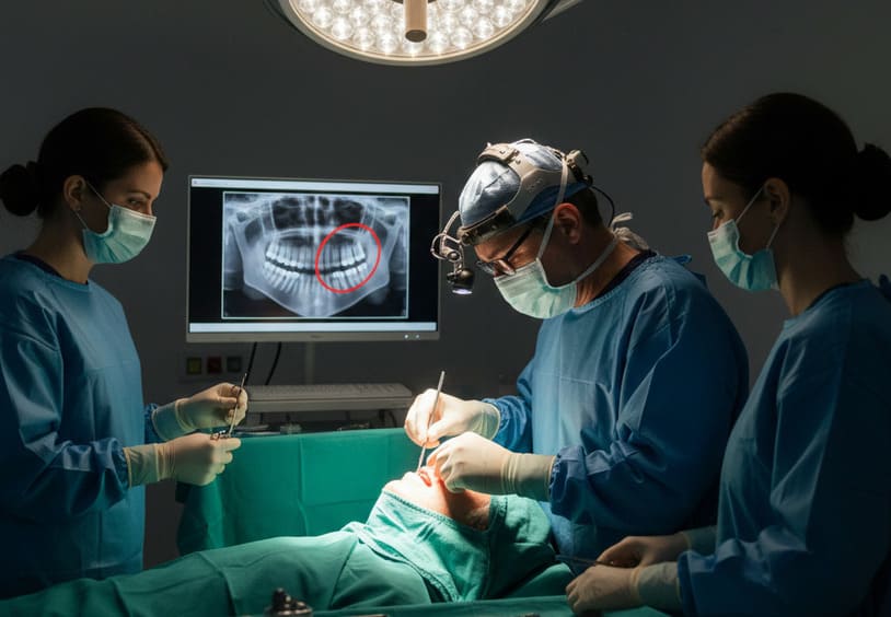 intervento cisti mandibolare