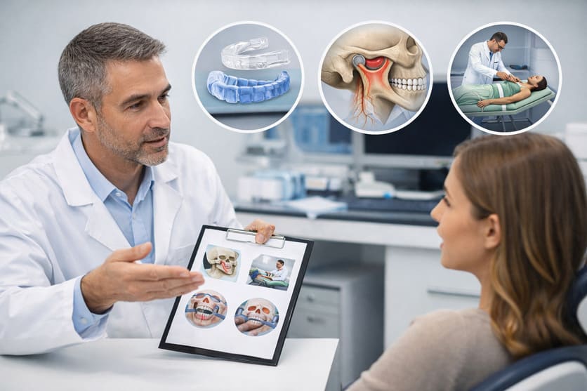 spiegazione terapia dopo visita gnatologica